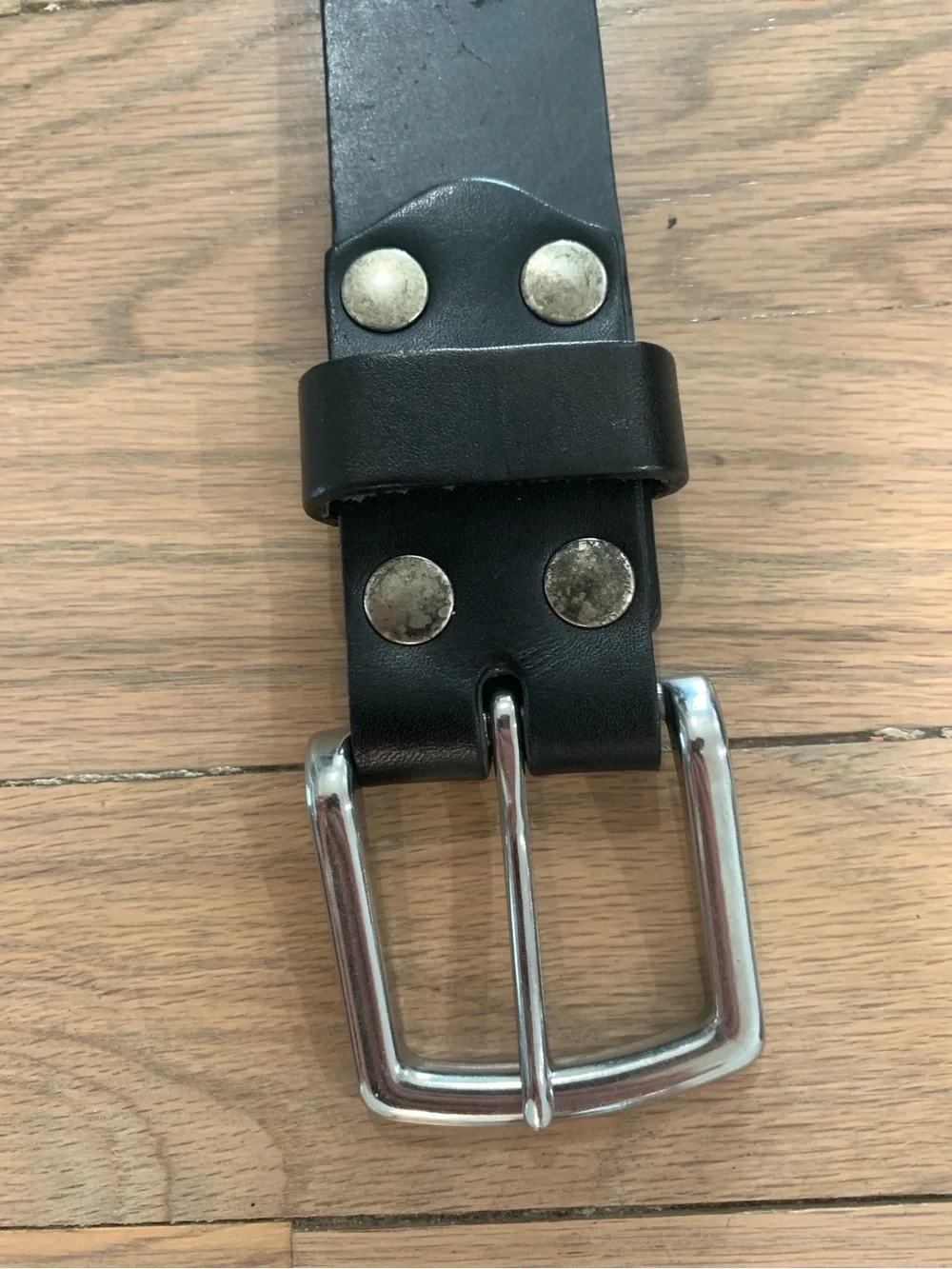 Saddleback Old Bull Leather Belt (32”, dark coffee brown)